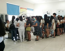 第896期學員正在進行現場實際操作 第896期學員正在進行現場實際操作